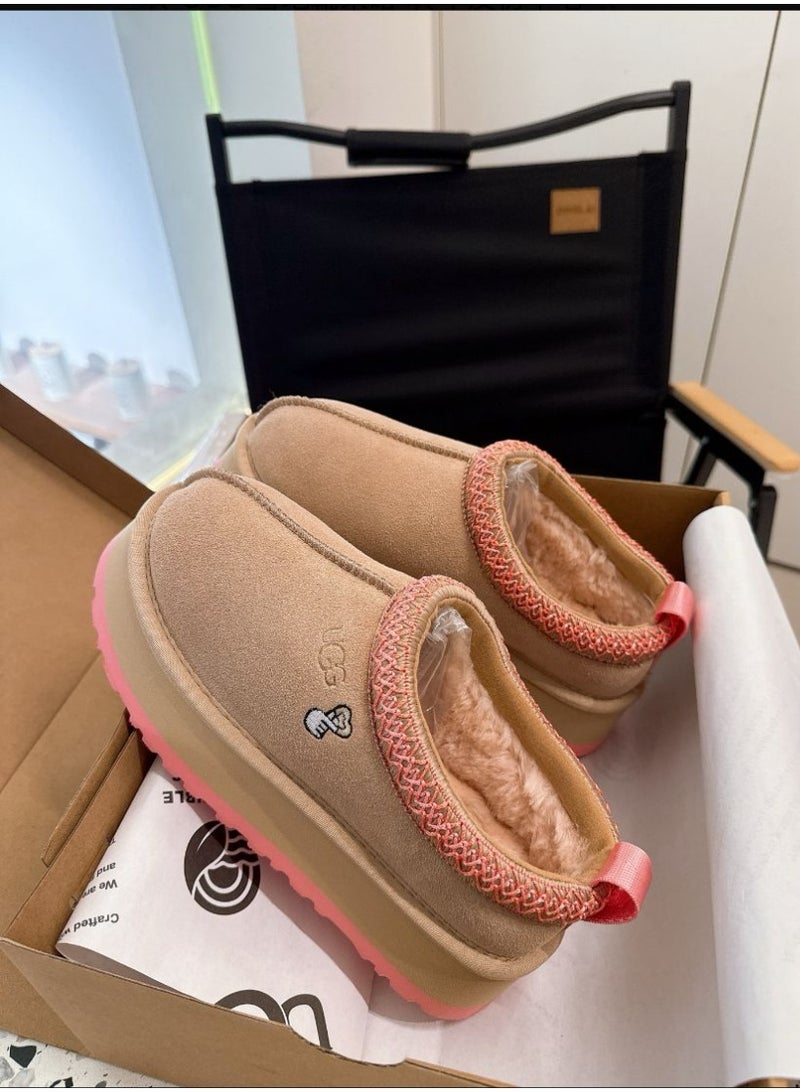 UGG Tazz Love women's plateform Slipper - Arroyo / Tropical Pink - Image 3